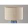 Delilah Table Lamp Antique Brass & Blue Glass by Adesso Furniture