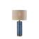 Delilah Table Lamp Antique Brass & Blue Glass by Adesso Furniture