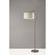 Willard Floor Lamp Brushed Steel by Adesso Furniture