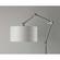 Willard Floor Lamp Brushed Steel by Adesso Furniture