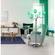 Phoebe LED RGB Floor Lamp Brushed Steel by Adesso Furniture