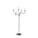 Phoebe LED RGB Floor Lamp Brushed Steel by Adesso Furniture