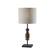 Elton Black & Walnut Wood Table Lamp by Adesso Furniture