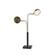 Rowan Black & Antique Brass Led Desk Lamp w/Smart Switch by Adesso Furniture