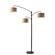 Cabo Dark Bronze Arc Lamp by Adesso Furniture
