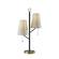 Daniel Black & Antique Brass Table Lamp by Adesso Furniture