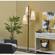 Daniel Black & Antique Brass Floor Lamp by Adesso Furniture
