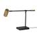 Collette AdessoCharge LED Desk Lamp (Black/Brass) by Adesso Furniture