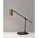 Collette AdessoCharge LED Desk Lamp (Black/Brass) by Adesso Furniture