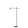 Collette LED Floor Lamp (Black/Brass) by Adesso Furniture