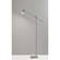Collette LED Floor Lamp (Brushed Steel) by Adesso Furniture