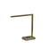 Aidan Antique Brass Adesso Charge Led Wireless Charging Desk Lamp by Adesso Furniture