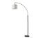 Bowery Black Arc Lamp by Adesso Furniture