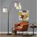 Bowery Black 3-Arm Arc Lamp by Adesso Furniture