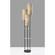Trio Black Shelf Floor Lamp by Adesso Furniture