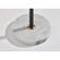 Dixon Combo Torchiere Black w/Antique Brass by Adesso Furniture