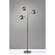Emerson Brushed Steel Tree Lamp by Adesso Furniture