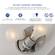 Aries 300W Torchiere (Brushed Steel) by Adesso Furniture