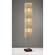 Sahara Tall Floorchiere (Brushed Steel) by Adesso Furniture