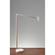 Crane Natural Wood/White Led Floor Lamp by Adesso Furniture