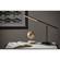 Gravity Walnut Ash Wood/Black Led Desk Lamp by Adesso Furniture