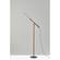 Gravity Walnut Ash Wood/Black Led Floor Lamp by Adesso Furniture