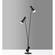 Bond Black Floor Lamp by Adesso Furniture