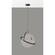 Orsa Black Led Pendant by Adesso Furniture