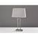 Camila Brushed Steel 2 Piece Table Lamp Bonus Pack by Adesso Furniture
