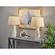 Lana 2 Piece Table Lamp Set Off-White Ceramic by Adesso Furniture