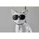 Sunny White Cat Table Lamp by Adesso Furniture