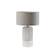 Carrie Clear Ribbed Glass Large Table Lamp by Adesso Furniture