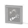 Lets Silver Party Video Light Box by Adesso Furniture