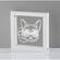 Cool White Dog Video Light Box by Adesso Furniture