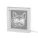 Cool White Dog Video Light Box by Adesso Furniture