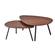 Hendrix Nesting Coffee Table (Walnut Wood) by Adesso Furniture