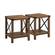 Rustic Wood Side Table - Rustic Oak by Walker Edison