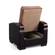 Elegance Beige Polyester Chair by Alpha Furniture