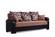Elegance Beige Polyester Sofa by Alpha Furniture