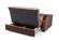 Elegance Brown Microfiber Sleeper Sofa by Alpha Furniture