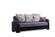 Elegance Gray Polyester Sofa by Alpha Furniture