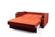 Elegance Orange Microfiber Sleeper Sofa by Alpha Furniture
