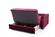 Elegance Red Microfiber Sleeper Sofa by Alpha Furniture