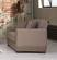 Fatima Light Brown Fabric Loveseat by Alpha Furniture