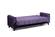 Istanbul Purple Velvet Fabric Sofa by Alpha Furniture