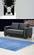 Jessi Dark Gray Loveseat by Alpha Furniture
