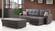 London Corner Brown Sectional by Alpha Furniture