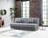 Petra Modern Gray Microfiber Sofa Sleeper by Alpha Furniture