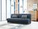 Petra Modern Navy Blue Microfiber Sofa Sleeper Bed by Alpha Furniture