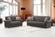 Silva Brown Fabric Sofa Bed by Alpha Furniture